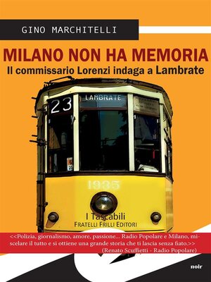 cover image of Milano non ha memoria